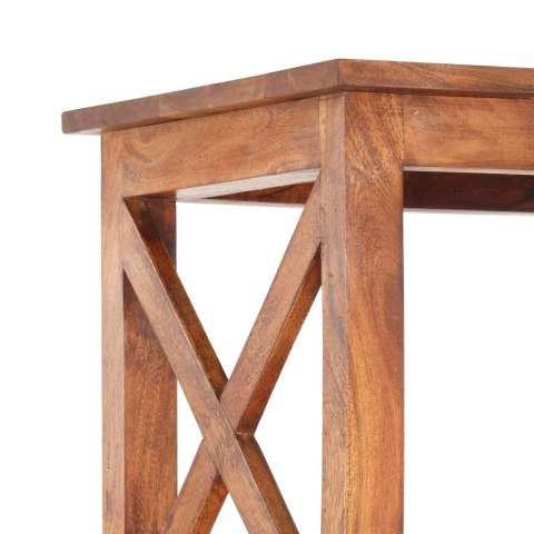 Regał na książki, 100x30x180 cm, akacja z miodowym wykończeniem