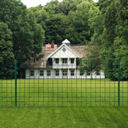 Euro ogrodzenie, stalowe, 20 x 1,5 m, zielone