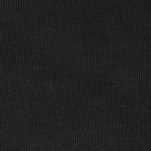 Prostokątny żagiel ogrodowy, tkanina Oxford, 4x5 m, czarny