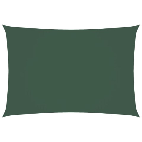 Prostokątny żagiel ogrodowy, tkanina Oxford 2,5x4,5 m, zielony