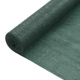 Siatka cieniująca, zielona, 1,5x50 m, HDPE, 75 g/m²