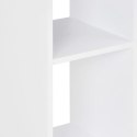 Stolik barowy, biel i antracytowa szarość, 60 x 60 x 110 cm