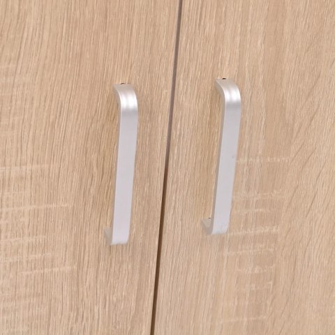 Zestaw do łazienki z umywalką, 9 elementów, beżowy