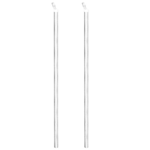 Ogrodzenie z siatki z akcesoriami, galwanizowana stal 25x1,25 m