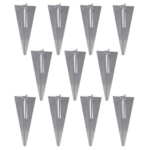 Ogrodzenie z siatki z akcesoriami, galwanizowana stal 25x1,25 m