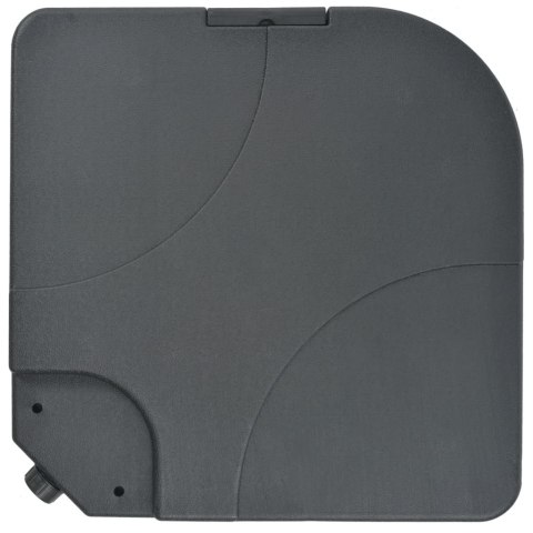 Parasol ogrodowy z przenośną podstawą, taupe