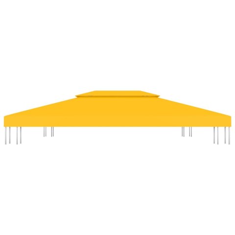 2-poziomowe zadaszenie altany, 310 g/m² 4x3 m, żółte