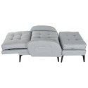 Kanapa z Funkcją Spania Home ESPRIT Metal Scandi 74 x 85 x 90 cm