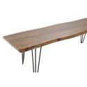 Ława DKD Home Decor 160 x 46 x 46 cm Naturalny Czarny Jasnobrązowy Alpino