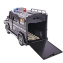 Special police vehicle money storage tank