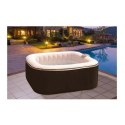 Inflatable Spa Sunspa Kwadratowy Czarny 4 ludzie (155 x 155 x 65 cm)