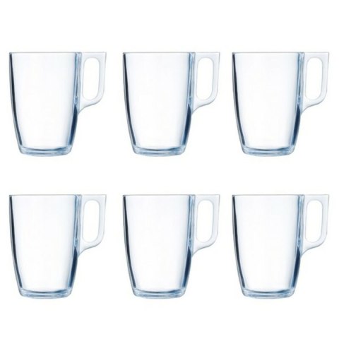 Zestaw filiżanek Luminarc Nuevo (6 pcs) Przezroczysty Szkło 400 ml (6 Części)