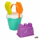 Zestaw zabawek plażowych Colorbaby Ø 14 cm (20 Sztuk)