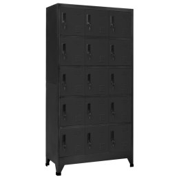 VidaXL Locker Cabinet Anthracite 35.4