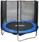 Trampolina ogrodowa z siatką zewnętrzną 244 cm