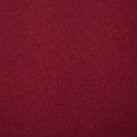 VidaXL Sofa 2-osobowa, tapicerowana tkaniną, kolor czerwonego wina