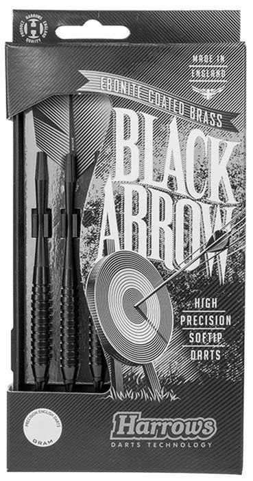 Rzutki z plastikową końcówką HARROWS SOFT BLACK ARROW 14g