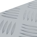 VidaXL Aluminiowa skrzynia, 80,5 x 22 x 22 cm, srebrna