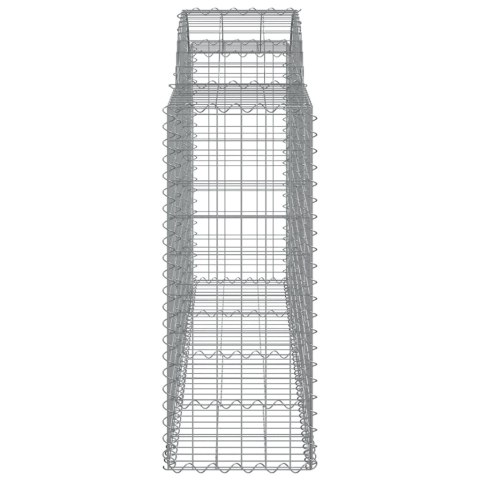 Kosze gabionowe, 50 szt, 200x50x100/120cm, galwanizowane żelazo