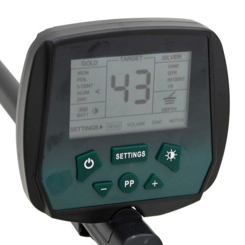 Wykrywacz metali, głębokość wyszukiwania 24 cm, wyświetlacz LCD Wykrywacz metali, głębokość wyszukiwania 24 cm, wyświetlacz LCD
