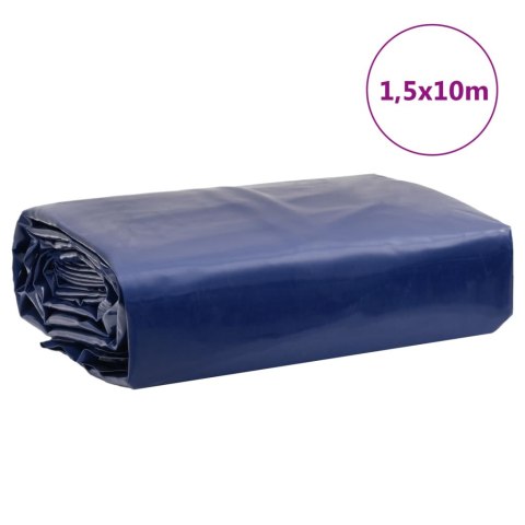Plandeka, niebieska, 1,5x10 m, 650 g/m²
