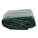 Plandeka, zielona, 2,5x4,5 m, 650 g/m²