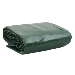 VidaXL Plandeka, zielona, 6x8 m, 650 g/m²