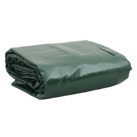 VidaXL Plandeka, zielona, 6x8 m, 650 g/m²