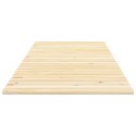 VidaXL Stelaż do łóżka, 70x200 cm, lite drewno sosnowe