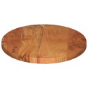 VidaXL Blat stołu, 140x50x2,5 cm, owalny, lite drewno akacjowe