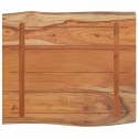 VidaXL Blat do stołu, 70x60x2,5 cm, drewno akacjowe, naturalna krawędź