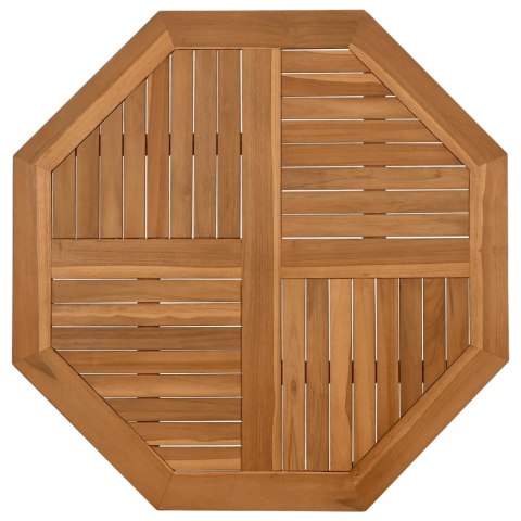 Blat do stolika, 90x90x2,5 cm, ośmiokątny, lite drewno tekowe Blat do stolika, 90x90x2,5 cm, ośmiokątny, lite drewno tekowe