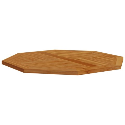 Blat do stolika, 90x90x2,5 cm, ośmiokątny, lite drewno tekowe Blat do stolika, 90x90x2,5 cm, ośmiokątny, lite drewno tekowe