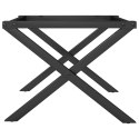 VidaXL Nogi do stolika kawowego, w kształcie litery X, 60x50x38 cm
