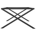 VidaXL Nogi do stolika kawowego, w kształcie litery X, 70x60x43 cm
