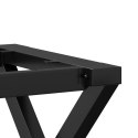 VidaXL Nogi do stołu, w kształcie litery X, 120x60x73 cm, żeliwo