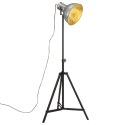 Lampa stojąca, 25 W, srebro vintage, 61x61x90/150 cm, E27