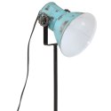 Lampa stojąca, 25 W, postarzany niebieski, 35x35x65/95 cm, E27