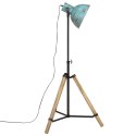 Lampa stojąca, 25 W, postarzany niebieski, 75x75x90-150 cm, E27