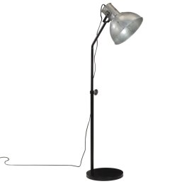 Lampa stojąca, 25 W, srebro vintage, 30x30x90-150 cm, E27