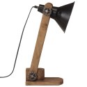 Lampa stołowa, 25 W, czarna, 23x13x52 cm, E27