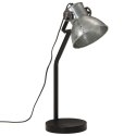 Lampa stołowa, 25 W, srebrny vintage, 17x17x60 cm, E27