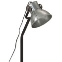 Lampa stołowa, 25 W, srebrny vintage, 17x17x60 cm, E27