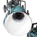 Lampa sufitowa, 25 W, postarzany niebieski, 30x30x100 cm, E27