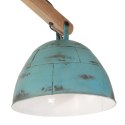 Lampa sufitowa, 25 W, postarzany niebieski, 29x18x85 cm, E27