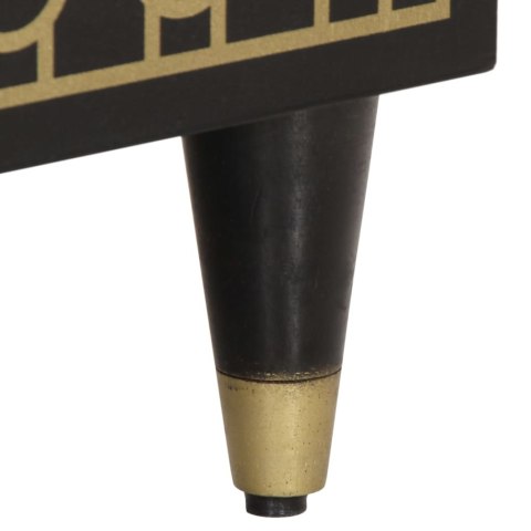 Szafka nocna, 50x33x60 cm, lite drewno mango