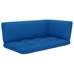 Poduszki na sofę z palet, 3 szt., kobaltowoniebieskie