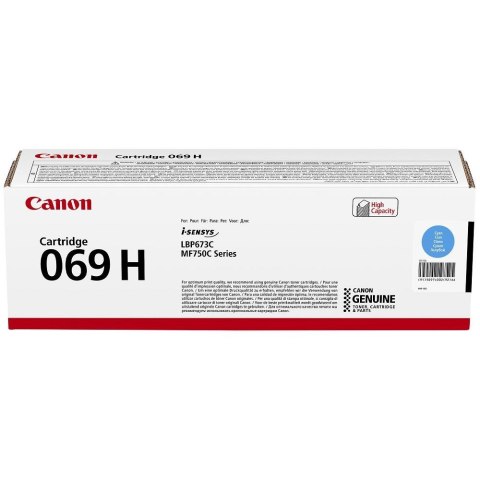 TONER CYAN 5.5K CRG-069H/5097C004 CANON