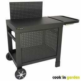 Wózek ogrodowy Cook'in Garden Reva 110 Premium Czarny Stal 108 x 55 cm Ogród