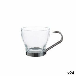 Zestaw filiżanek do kawy La Mediterránea Amberg 100 ml 3 Części 24 Sztuk 9 x 6,5 x 6 cm